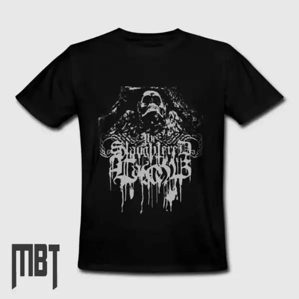 The Slaughtered Lamb Path of Ashen Bone T-Shirt, The Slaughtered Lamb Tee Shirt, Metal Merch