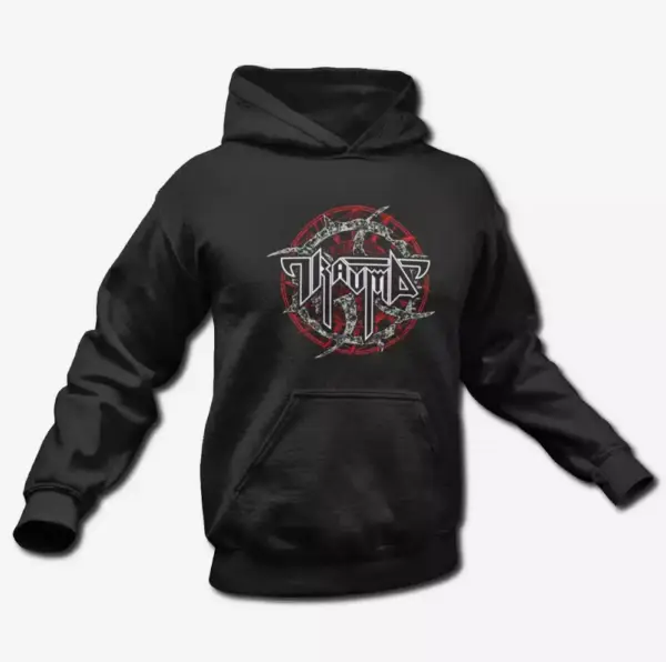 Trauma Band Logo Hoodie, Death Metal Merch