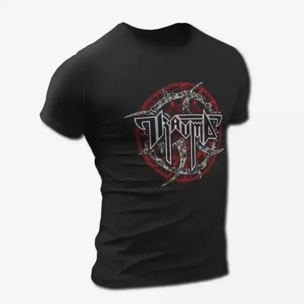 Trauma Band Logo T-Shirt, Death Metal Merch