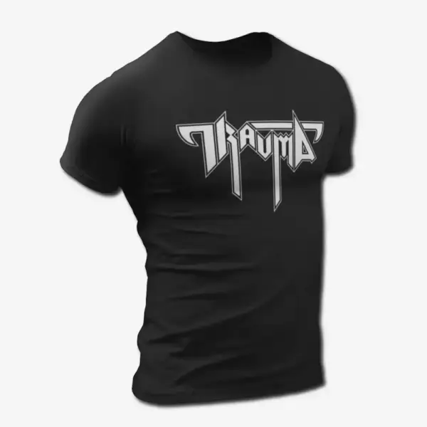 Trauma Band Logo T-Shirt, Death Metal Merch