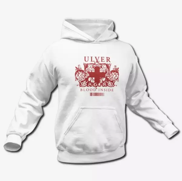Ulver Blood Inside Hoodie, Black Metal Merch