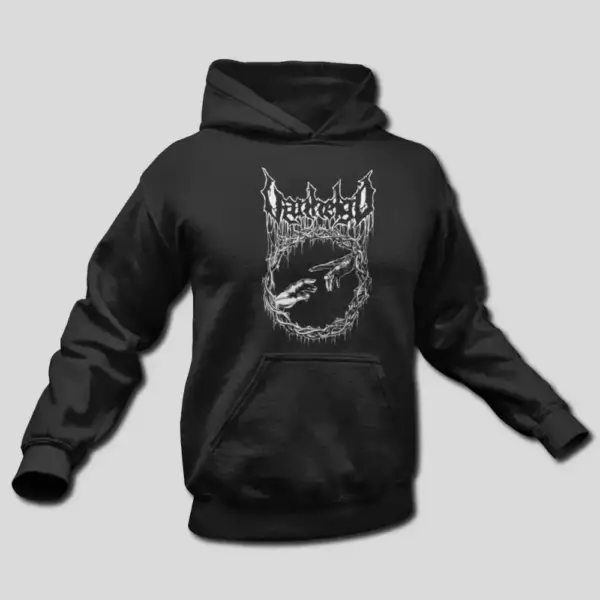 Vanhelgd Hoodie, Vanhelgd Artwork Hooded Sweatshirt, Death Metal Merch
