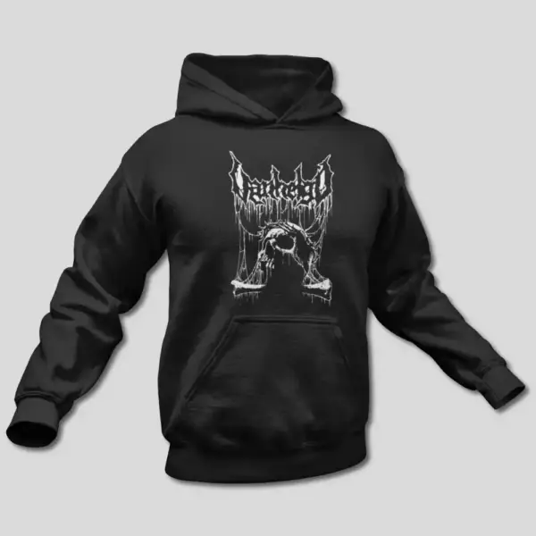 Vanhelgd Hoodie, Vanhelgd Artwork Hooded Sweatshirt, Death Metal Merch - Image 2