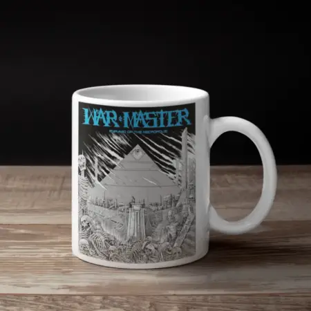 War Master Coffee Mug, Death Metal Merch