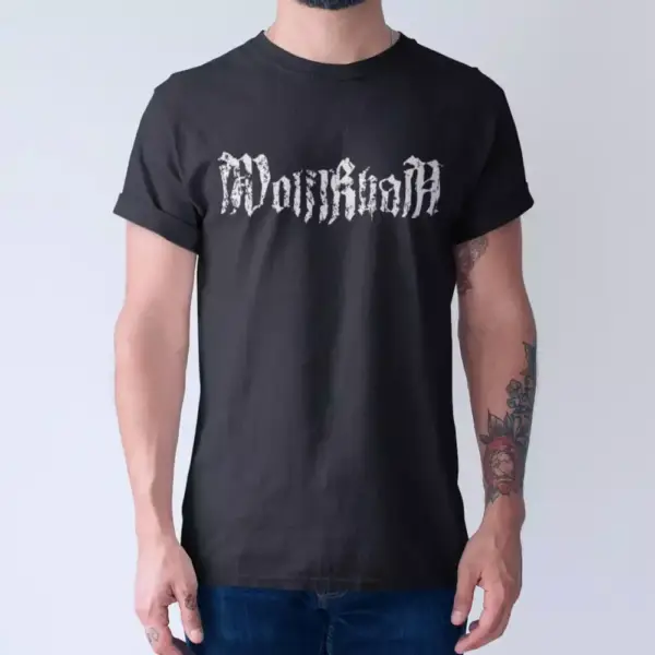 Wolfkhan Band T-Shirt, Wolfkhan Logo Tee Shirt, Pagan Black Metal Merch