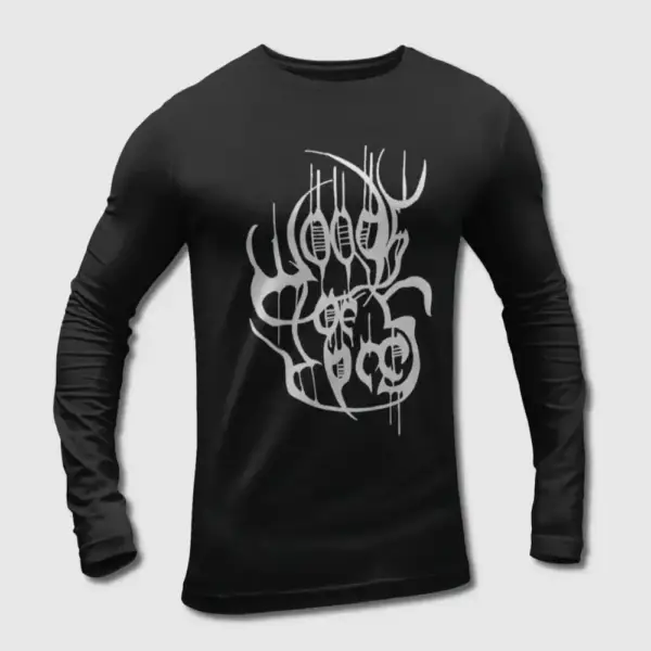 Woods of Ypres Long Sleeve T-Shirt, Woods of Ypres Logo Long Sleeve Tee-Shirt