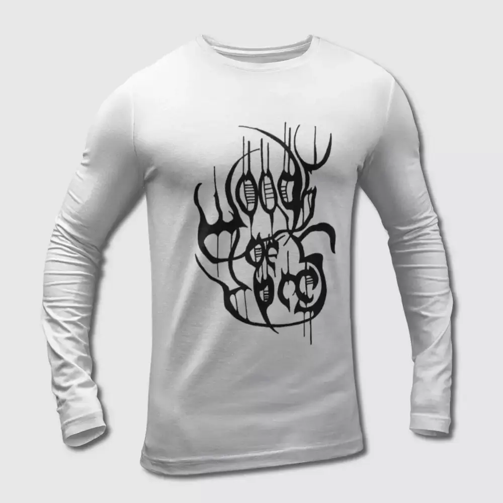 Woods of Ypres Long Sleeve T-Shirt, Woods of Ypres Logo Long Sleeve Tee-Shirt