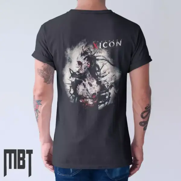 Xicon Monument T-Shirt, Xicon Tee Shirt, Industrial Metal, Groove Metal, Metal Merch - Image 2