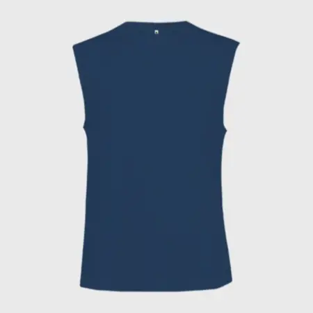 Create Your Custom Navy Sleeveless Tank Top