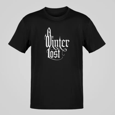 A Winter Lost T-Shirt, A Winter Lost Logo Black Shirt