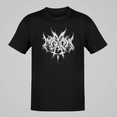 Ad Mortem T-Shirt, Ad Mortem Logo Black Shirt