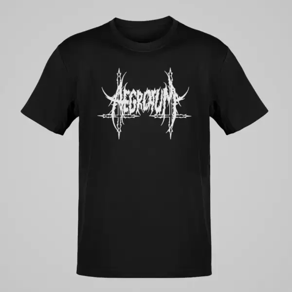 Aegrotum T-Shirt, Aegrotum Logo Black Shirt