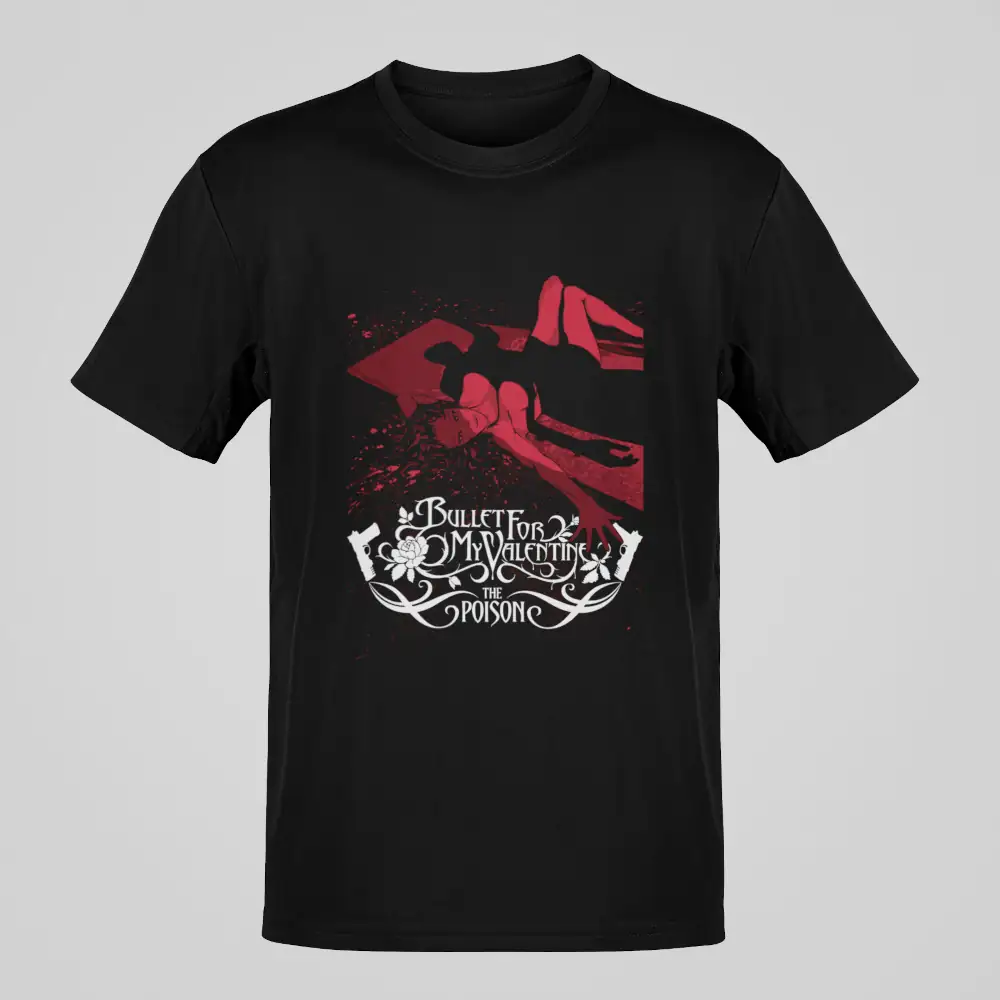Bullet For My Valentine Shirt, Bullet For My Valentine The Poison Black T-Shirt