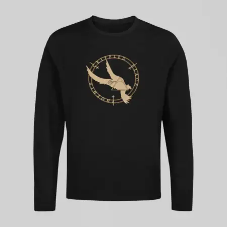 Crippled Black Phoenix Long Sleeve, Crippled Black Phoenix Logo Black Longsleeve