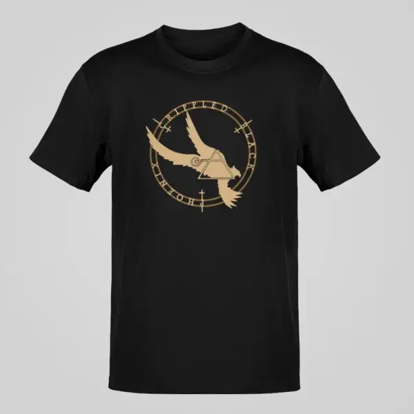 Crippled Black Phoenix T-Shirt, Crippled Black Phoenix Logo Black Shirt