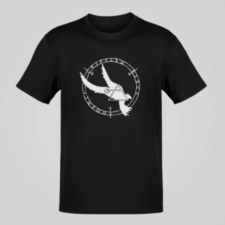 Crippled Black Phoenix T-Shirt, Crippled Black Phoenix Logo Black Shirt