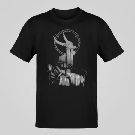 Crippled Black Phoenix T-Shirt, Crippled Black Phoenix Roadburn Black Shirt