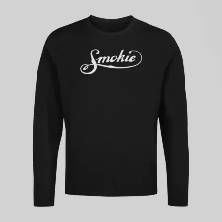 Smokie Long Sleeve, Smokie Logo Black Longsleeve