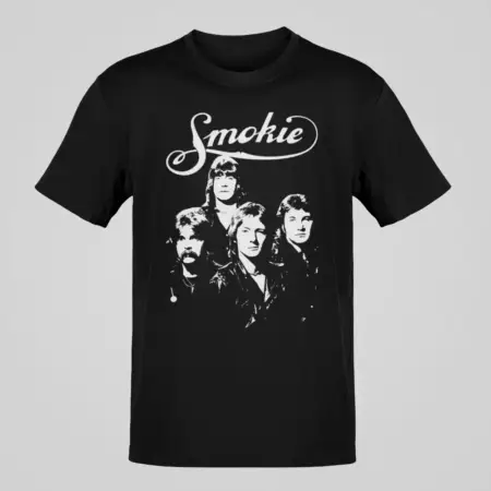 Smokie T-Shirt, Smokie 79 Black Shirt