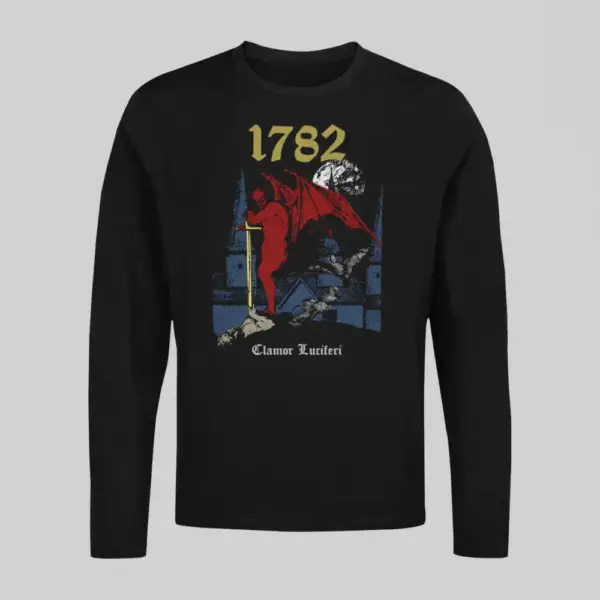 1782 Long Sleeve, 1782 Clamor Luciferi Black Longsleeve