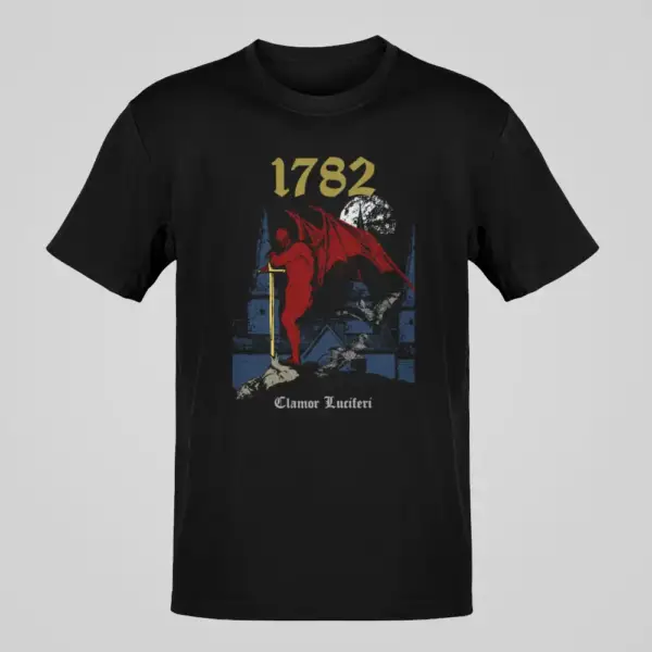 1782 T-Shirt, 1782 Clamor Luciferi Black Shirt