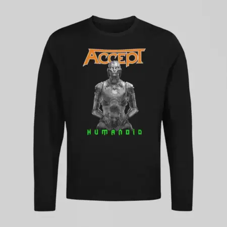 Accept Long Sleeve, Accept Humanoid Black Longsleeve