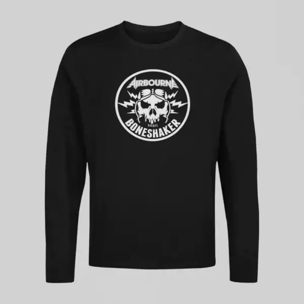 Airbourne Long Sleeve, Airbourne Boneshaker Black Longsleeve