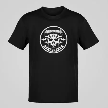 Airbourne T-Shirt, Airbourne Boneshaker Black Shirt