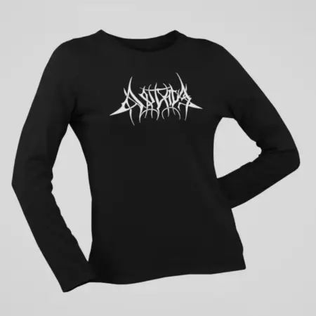 Akrival Long Sleeve, Akrival Logo Black Longsleeve