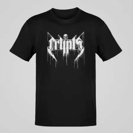 Crypts T-Shirt, Crypts Logo Black Shirt