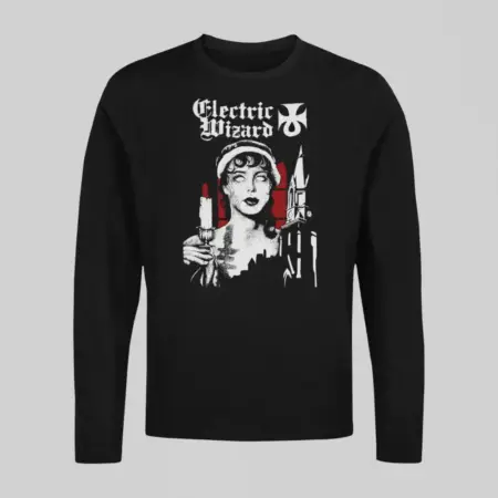 Electric Wizard Long Sleeve, Electric Wizard Artwork Black Longsleeve