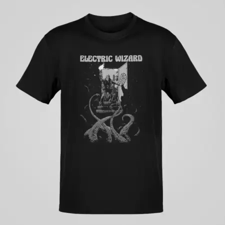 Electric Wizard T-Shirt, Electric Wizard Artwork Black Shirt