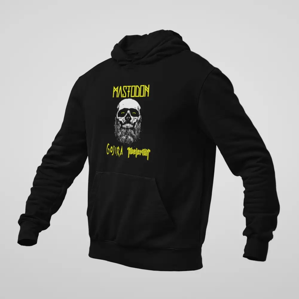 Mastodon Hoodie, Mastodon Gojira Kvelertak Black Sweatshirt