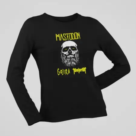 Mastodon Long Sleeve, Mastodon Gojira Kvelertak Black Longsleeve