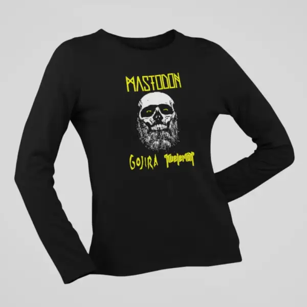 Mastodon Long Sleeve, Mastodon Gojira Kvelertak Black Longsleeve