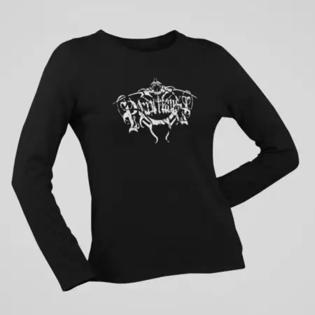 Panzerfaust Long Sleeve, Panzerfaust Logo Black Longsleeve