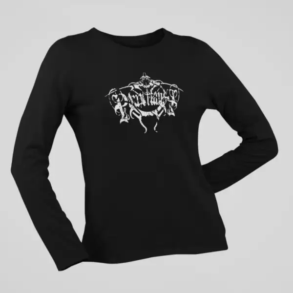 Panzerfaust Long Sleeve, Panzerfaust Logo Black Longsleeve