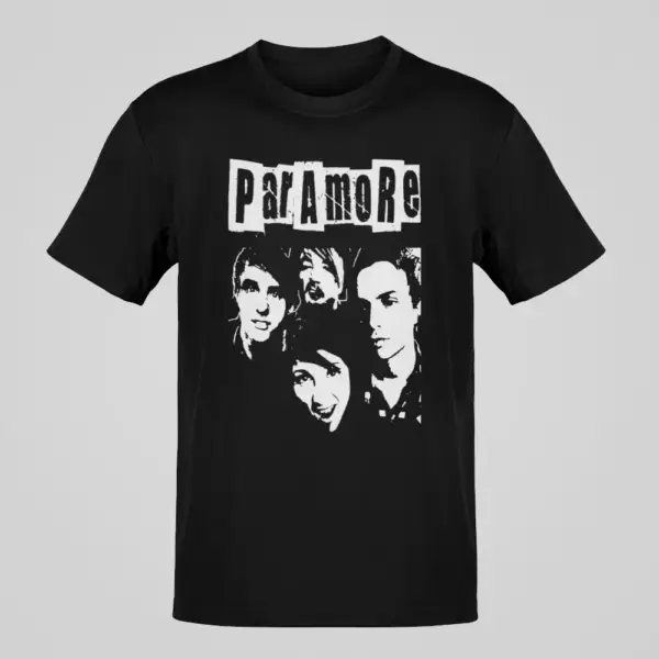 Paramore T-Shirt, Paramore Riot Tour Black Shirt