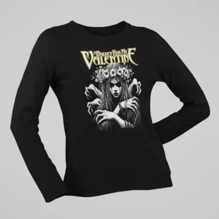 Bullet for My Valentine Long Sleeve, Bullet Black Longsleeve