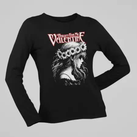Bullet for My Valentine Long Sleeve, Bullet Black Longsleeve
