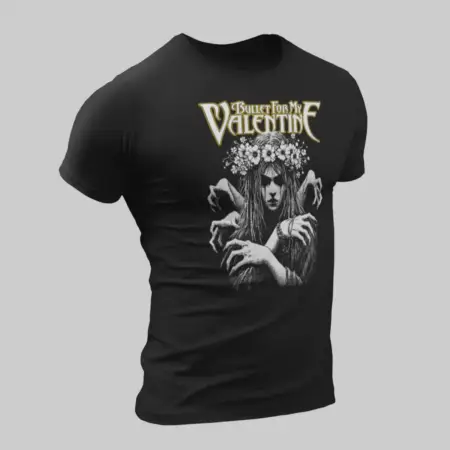 Bullet for My Valentine T-Shirt, Bullet Black T Shirt