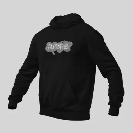 AMSG Hoodie, A.M.S.G. Logo Black Sweatshirt