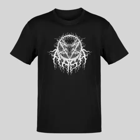 Aash T-Shirt, Aash Logo Black T-Shirt