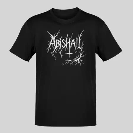 Abishail T-Shirt, Abishail Logo Black T-Shirt