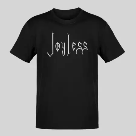 Joyless T-Shirt, Joyless Logo Black T Shirt