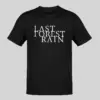 Last Forest Rain T-Shirt, Last Forest Rain Logo Black T Shirt