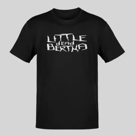 Little Dead Bertha T-Shirt, Little Dead Bertha Logo Black T Shirt