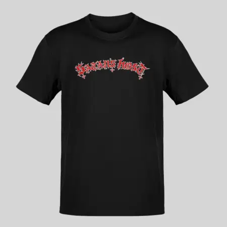 Satan's Host T-Shirt, Satan's Host Logo Black T Shirt